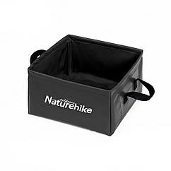 Відро складане Naturehike Square bucket 13 л NH19SJ007 black