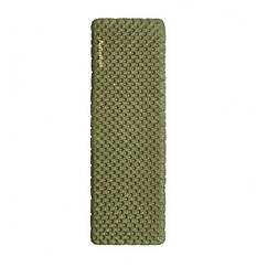 Килимок надувний з мішком-насосом Naturehike 196 см CNH22DZ018 зелений