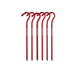 Кілочки Naturehike Hexagon 180 мм (6шт.) NH17D027-D red