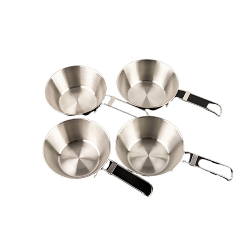 Набір посуду для кемпінгу Kyson Sierra 7в1 KS-1067 steel, фото 1