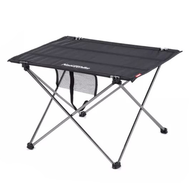 Стіл розкладний Naturehike L 750х550х520 мм NH20JJ020 black, фото 1