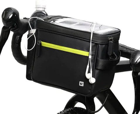 Велосумка на кермо Rhinowalk Multifunctional 4.5л RK18996T matte green, фото 1