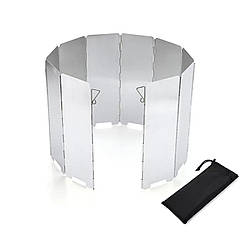 Екран вітрозахисний для пальника Starcamp 240*660 HX-WD01 silver