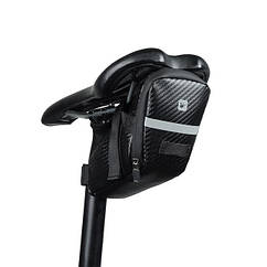 Велосумка підсідельна Rhinowalk 1л RK18558 carbon black