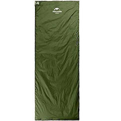 Спальний мішок Naturehike Ultra light LW180 2021 Long XL лівий NH21MSD09 pine green