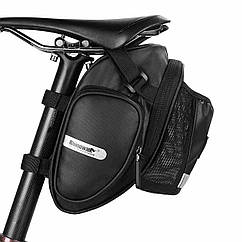 Велосумка підсідельна Rhinowalk Advanced 1л X21557 black