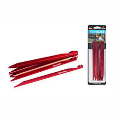 Кілочки V-образні Naturehike 160 мм (8 шт.) NH17D026-D red