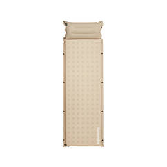 Килимок надувний з подушкою одномісний Naturehike CNK2550WS025 30 мм beige