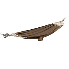 Гамак одномісний без перекидання Naturehike CNK2450WS018 бавовна brown