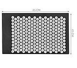 Масажний ортопедичний килимок з подушкою Acupressure Mat Ортопедический массажный коврик 65 см*41 см, фото 6