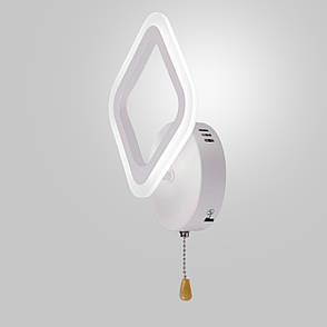 Світильник світлодіодний настінний, LED бра Sunlight білий 6325/1SW, фото 1