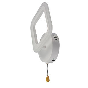 Світильник світлодіодний настінний, LED бра Sunlight білий 6325/1SW, фото 2