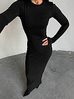 Жіноча базова сукня максі у стилі Skims, фото 3