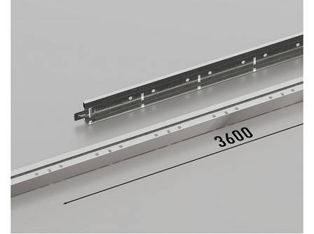 Профіль T-24 ALLUX 3600x38x24 мм, фото 1