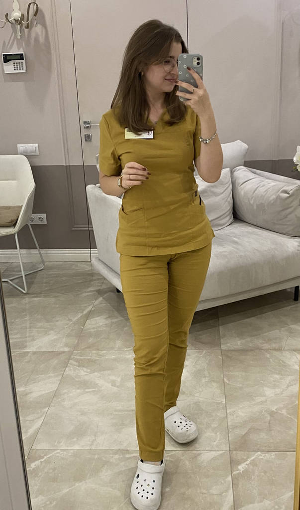 Жіночий медичний костюм "Ластик " - фото покупців 1