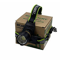 Мощный фонарь для ночной рыбалки Bailong, Фонарик на голову для домашних работ, Налобный фонарь яркий VZ-94