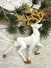 Новорічна прикраса - олень . Підвіска на ялинку у вигляді оленя ( 16 см # 9 см)