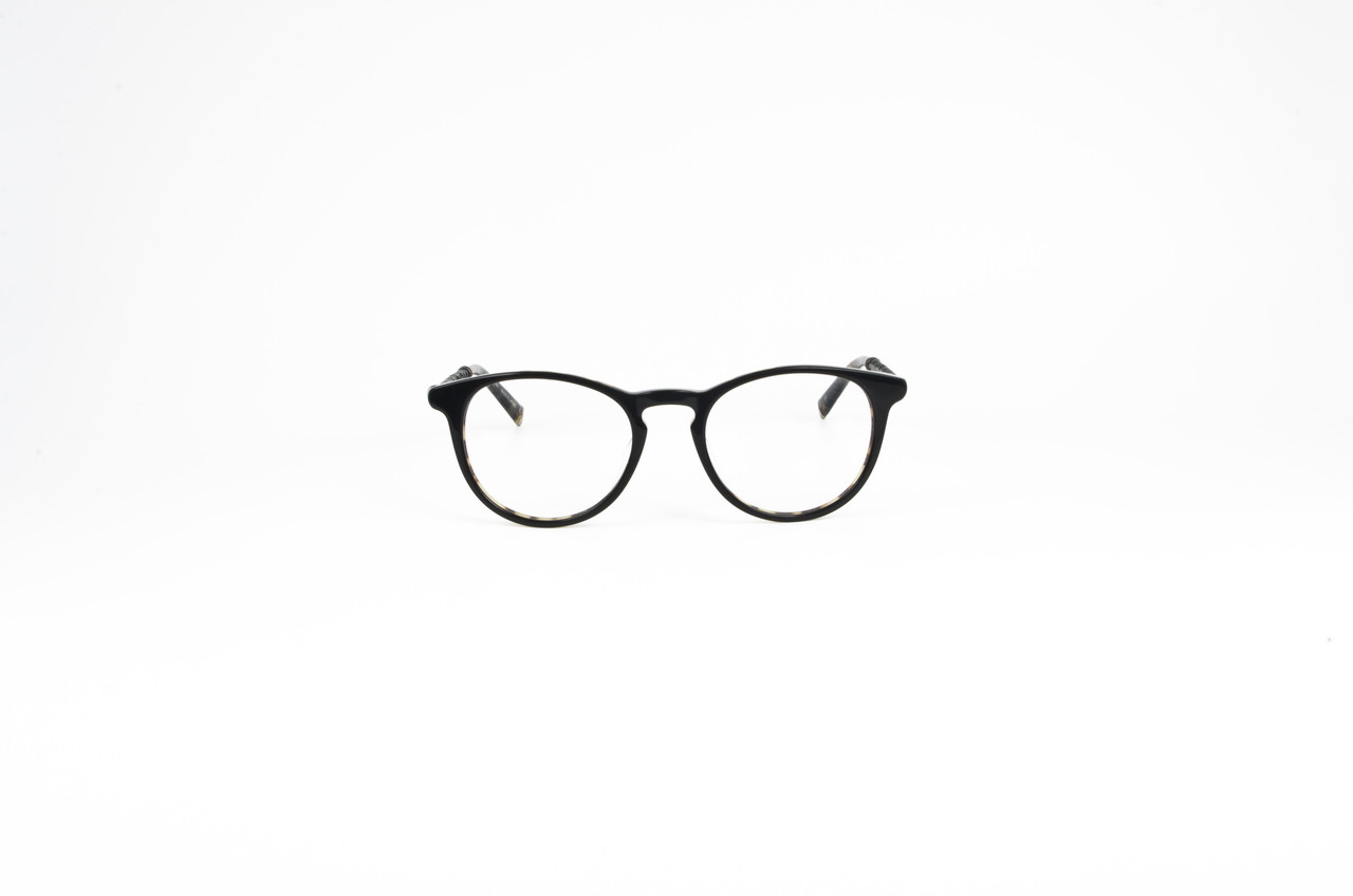 Оправа для окулярів унісекс John Varvatos V401 black/tort Шкіра Made in Japan