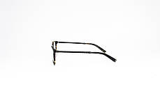 Оправа для окулярів унісекс John Varvatos V401 black/tort Шкіра Made in Japan, фото 3