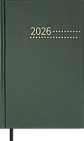 Щоденник датований 2026 (A5, жорстка обкладинка, зелений) Buromax Zest BM.21167-04
