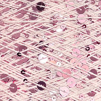 Королівська паєтка ніжна троянда 040