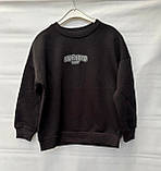 Білий теплий реглан на хлопчиків 134,140,146,152 зросту Blueland Туреччина, фото 4