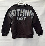 Білий теплий реглан на хлопчиків 134,140,146,152 зросту Blueland Туреччина, фото 5