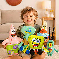 Набір м’яких іграшок Спанч Боб і друзі — 5 плюшевих героїв мультфільму, арт. 00692-21322-4, фото 2