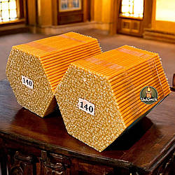 Свічка церковна № 140 2 упаковки (1 упаковка 700 штук) час горіння 30 хвилин