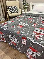 Дитяча ковдра Сови покривало хутряне 150х210 Коти