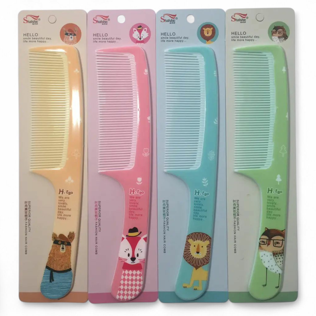 Дитячий яскравий гребінець для розчісування волосся, фото 1