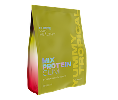 Коктейль Mix Protein slim Yummy Tropical зі смаком манго та маракуї 145 грамів Чойс
