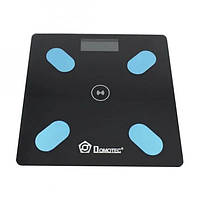 Підлогові bluetooth ваги Domotec, Смарт ваги для великої ваги Розумні підлогові електронні смарт EA-56