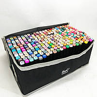 Художні маркери з подвійним наконечником 262, Якісні спиртові маркери, Набір художній набір BT-92