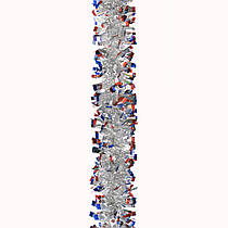 Мішура новорічна Yes! Fun Калейдоскоп двоколірна плівка діаметр 5 см,2 м (980127)