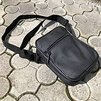 Набір 2 В 1! Сумка + Ліхтар! Якісна чоловіча сумка з натуральної шкіри + Тактичний ліхтар POLICE BL-X71-P50 CY-96