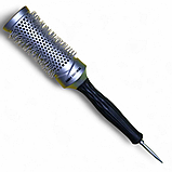 Гребінець круглий керамічний для укладання волосся. Брашинг керамічний EAGLE FORTRESS NANO IONIC CERAMIC 43 мм, фото 2