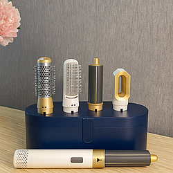 Стайлер 5в1 HAIR BRUSH Styler + Коробка Чохол Білий з функціями надання об'єму, випрямлення