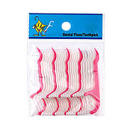 Флосери зубні 2-в-1 - 25 шт - Бамбукова нитка з тримачем, фото 3