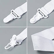 Фіксатори для простирадл — 4 шт — м'які кліпси, фото 5