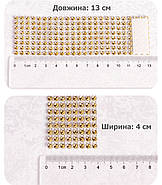 Сервірувальне кільце для серветок (зі стразами) - gold, фото 2