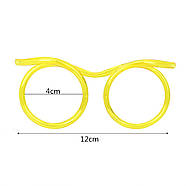 Креативні окуляри-трубочки для напоїв - Весела соломинка, фото 5