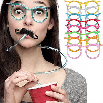 Святкові трубочки для напоїв - Соломинки для вечірок