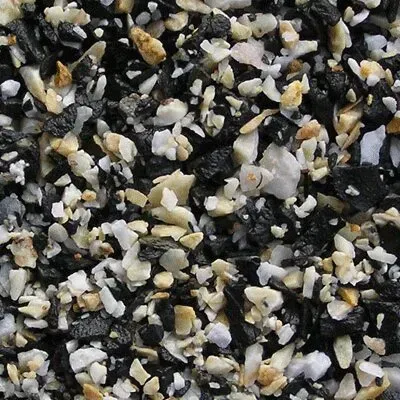 Ґрунт для акваріума чорно-білий дрібний (2-5мм) 2 кг, фото 1
