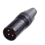 Аудіороз'єм XLR "NEUTRIK" штекер тато балансний мікрофонний аудіороз'єм, фото 3