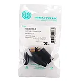 Аудіороз'єм XLR "NEUTRIK" штекер тато балансний мікрофонний аудіороз'єм, фото 6