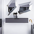 Столик навісний  "Токіо", Т-103  Антрацит  (100/20/30)