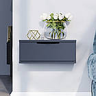 Тумба приліжкова  "Токіо", Т-102 Антрацит (50/20/30)