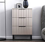 Тумба приліжкова "Саванна РЕТРО" К-35, Кашемір (50/83/40), МДФ