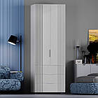 Шафа для одягу  "Саванна", К-823-1, Кашемір (80/230/52), МДФ